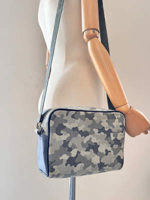 Genuine Leather Handmade Camouflage Shoulder Bag