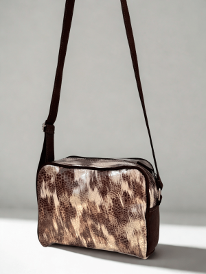 Brown Genuine Leather Shoulder Bag – Handmade, Timeless & Functional