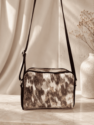 Camouflage Genuine Leather Shoulder Bag for Women3